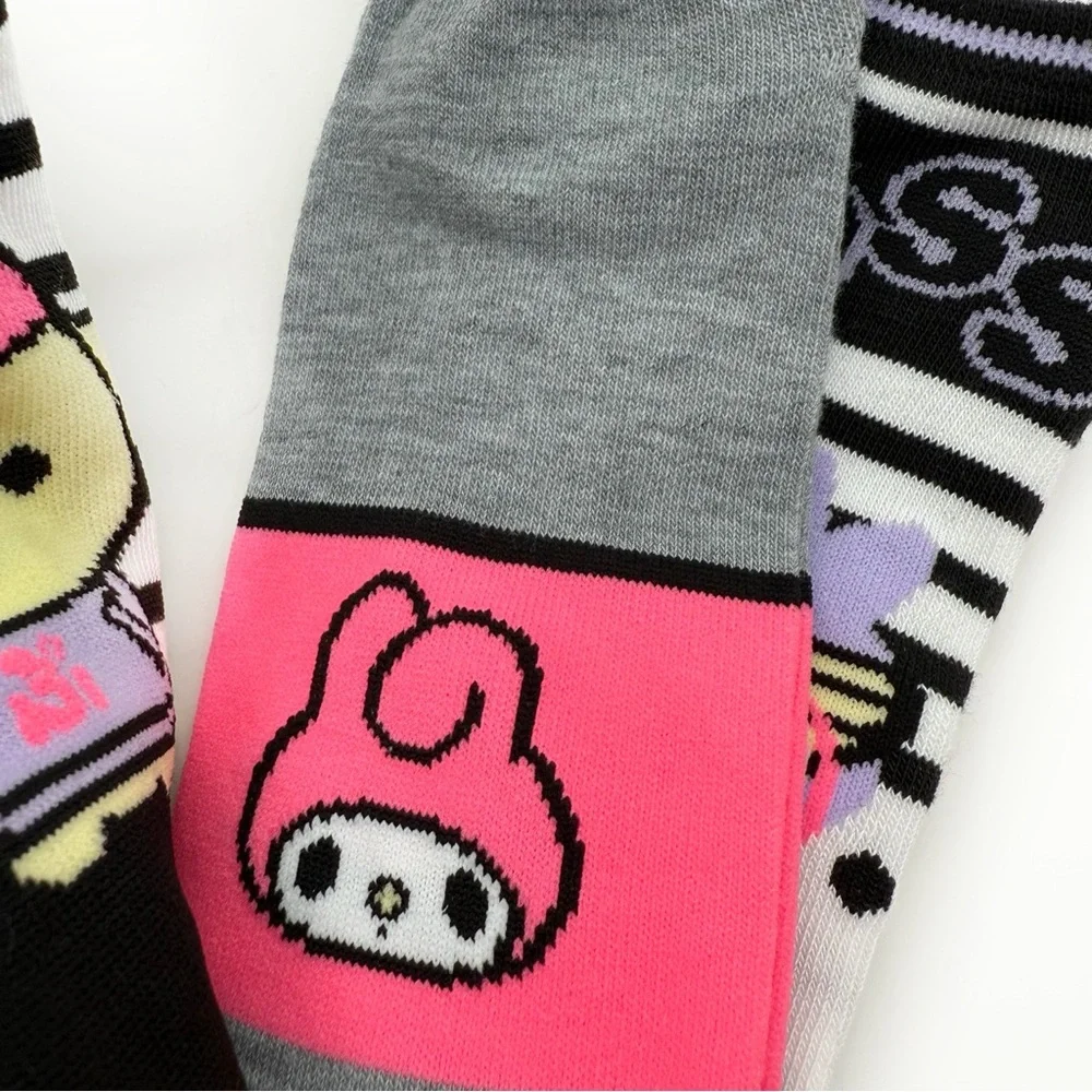 Hello Kitty Womens No Show Socks My Melody Keroppi Pompompurin Badtz Maru Gift